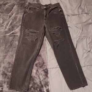 MUST BUNDLE - American Eagle Distressed Gray Jeans